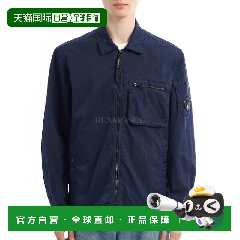 韩国直邮CP COMPANY Panama-R 拉链式镜头罩衫 (20CMOS074A 11054