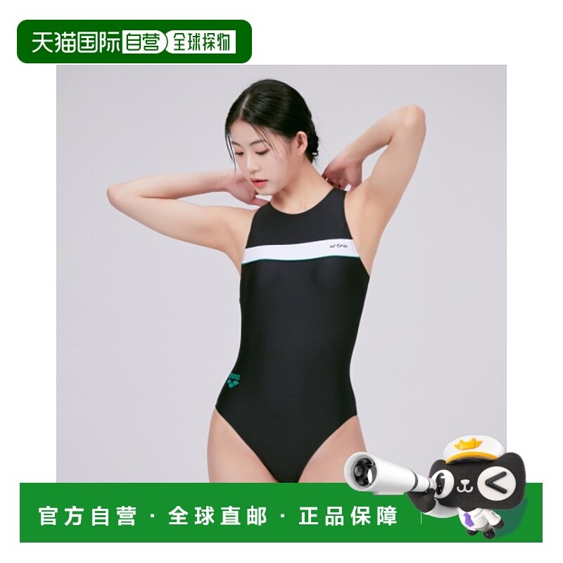 韩国直邮ARENA 连体泳衣A4SL1LO10BLK阿瑞娜