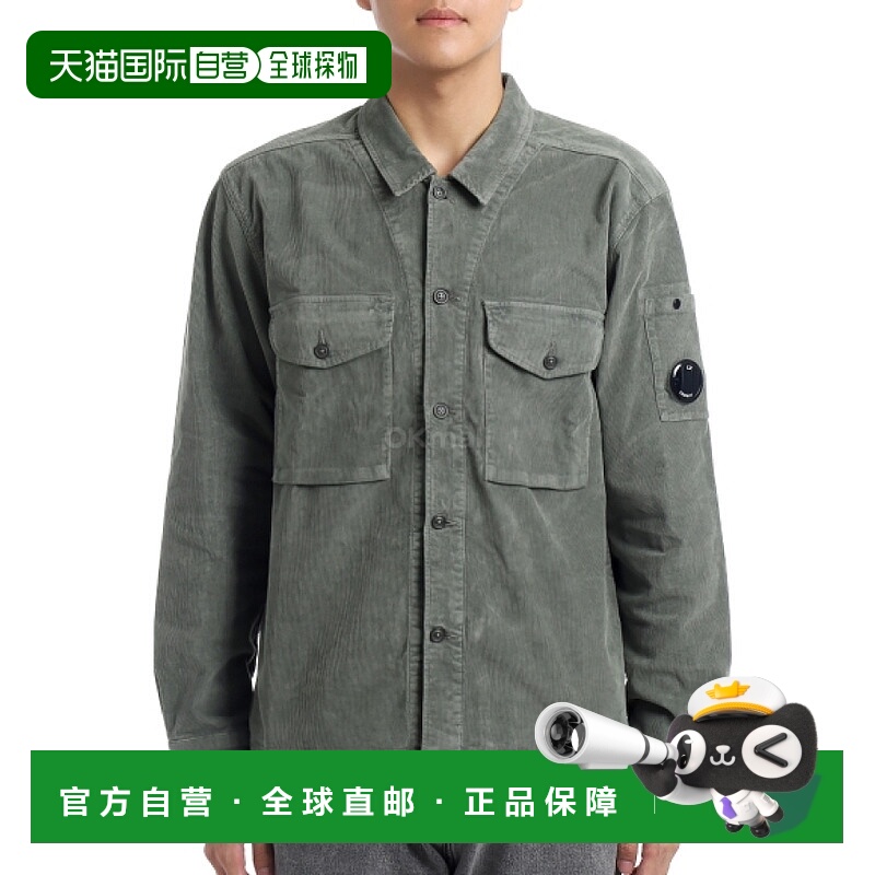 韩国直邮CP COMPANY 灯芯绒镜头纽扣衬衫 (19CMOS072A 006410O 92