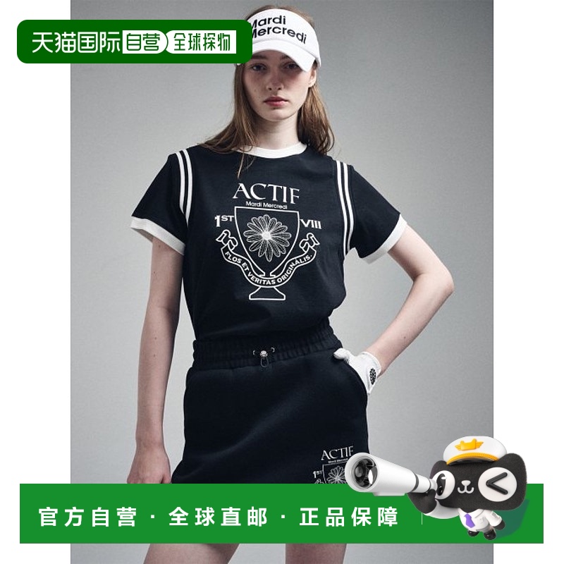 韩国直邮MARDI MERCREDI ACTIF 女士女装T恤COLOR BLOCK T SHIRT