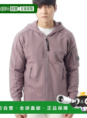 韩国直邮CP COMPANY 对角凸起抓绒连帽拉链 (17CMSS025A 005086W