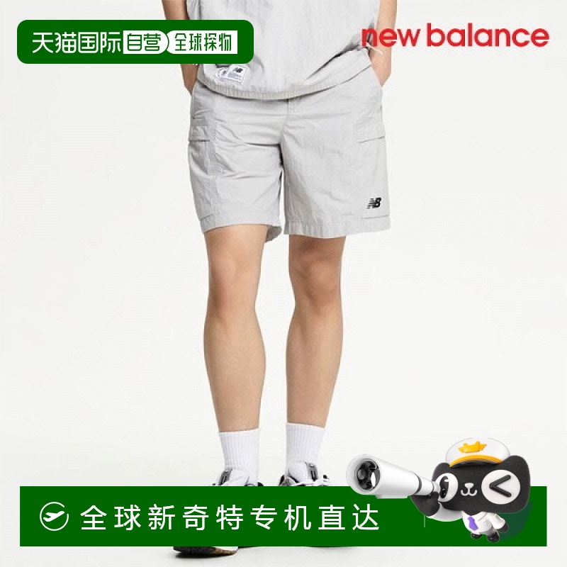 1h可退 韩国直邮newbalance  运动裤短裤