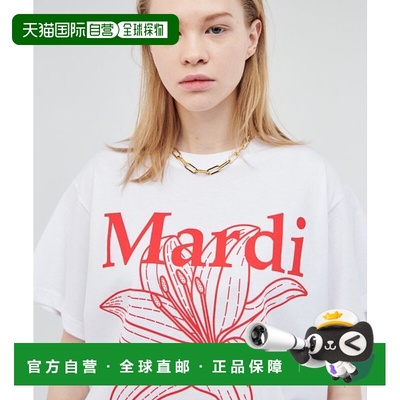韩国直邮MARDI MERCREDI MM20TS008-WHITE RED女装高档舒适百搭