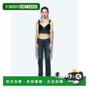 CALIE CAP 女士雪纺衫 RUFFLED SLEEVE CA24BBL001BK 韩国直邮ASIF