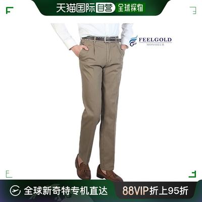 韩国直邮[FEELGOLD] [FEELGOLD] 西服裤 Wrinkle-Free One-Tuck P