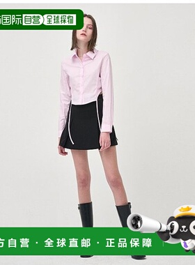 韩国直邮ETMON 女士女衬衫SH110SSS42 Side Shirring Slim Shirt, P