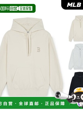 韩国直邮MLB [官方] 25FW Basic Mega Logo 磨毛连帽衫（3 种颜色
