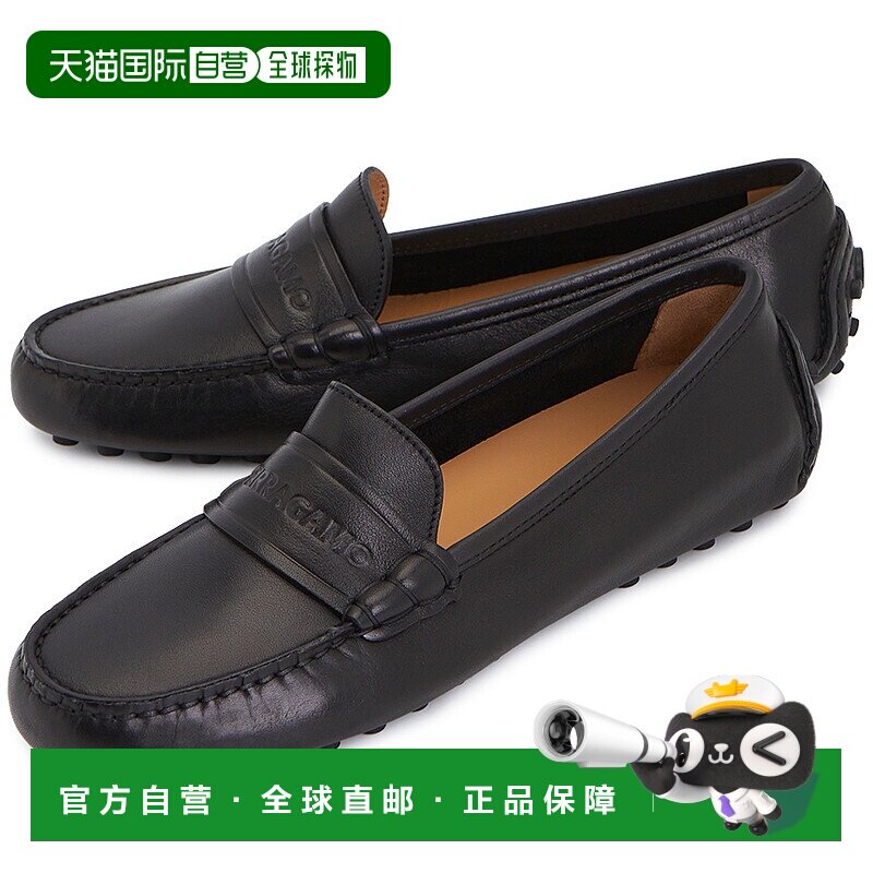 1h可退 韩国直邮菲拉格慕 ISIDE NERO 0764250 D 女士 平底鞋牛皮