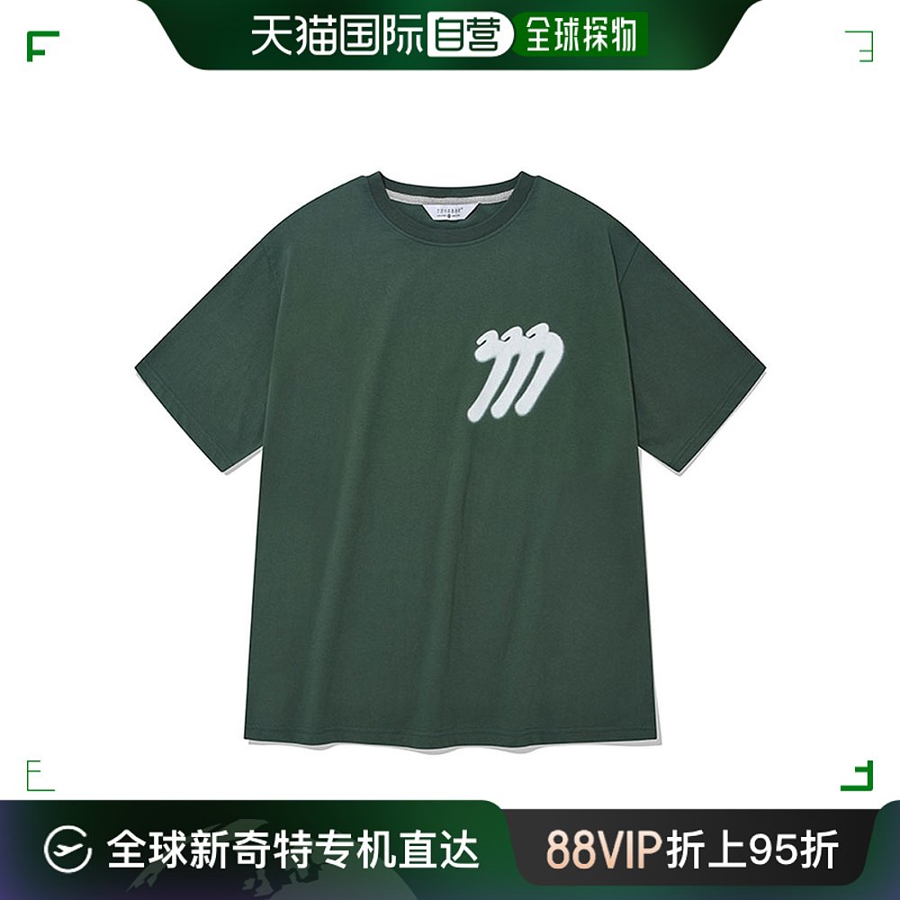 韩国直邮phos333通用上装T恤短袖