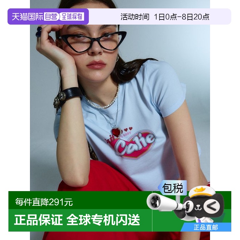 韩国直邮ASIF CALIE 女士女装T恤CA23BST028SB潮流穿搭时尚高级感