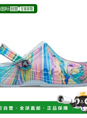 韩国直邮crocs 拖鞋 凉鞋 TQJ 205975-4KV 巴亚内衬印花木屐 2059