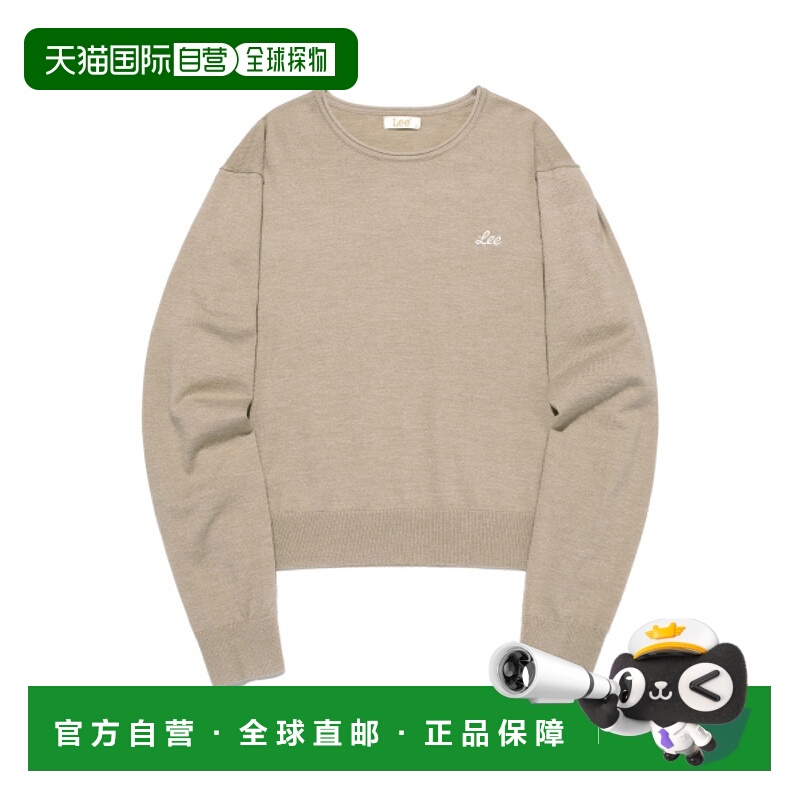 韩国直邮LEE正品美式复古新品女款毛衣LE2503KT60BE