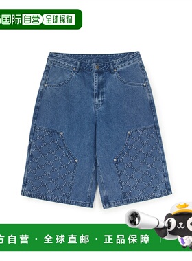 韩国直邮MLB 公用短裤 3LDPM0253-50INS休闲五分宽松牛仔