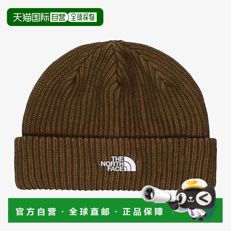 韩国直邮THE NORTH FACE [NE3BR52K White Label Bold Beanie KHA