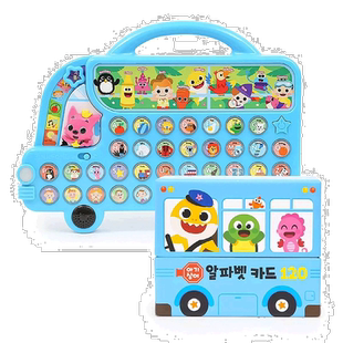 韩国直邮Pinkfong碰碰狐鲨鱼宝宝卡通儿歌玩具随身听语言益智玩具