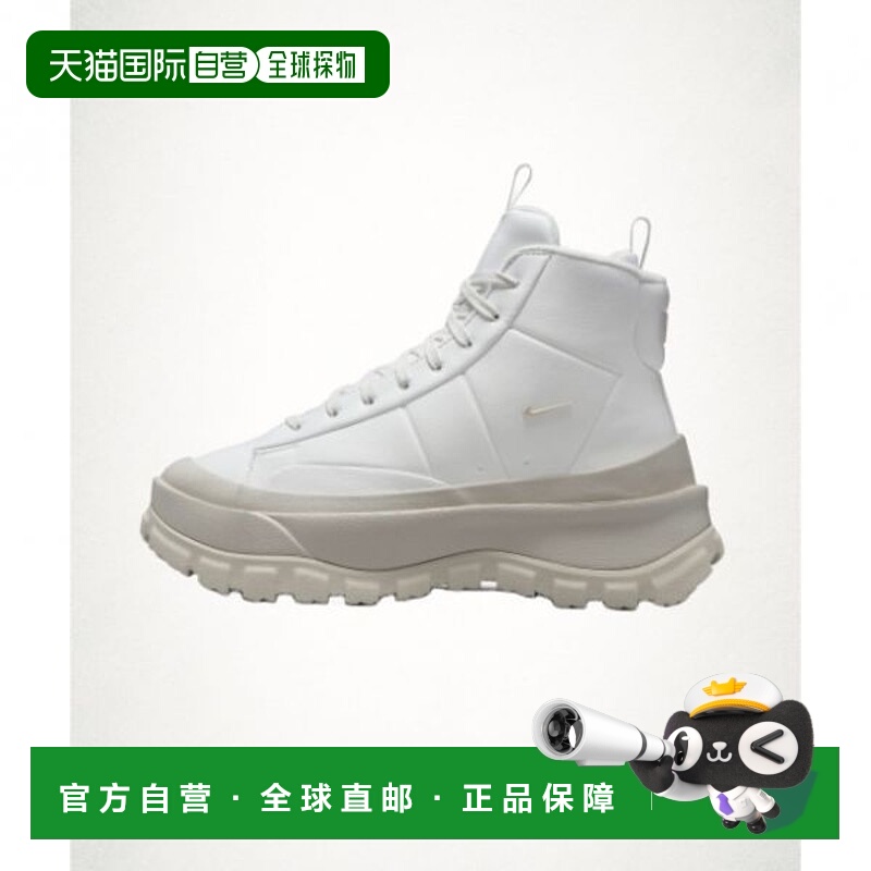韩国直邮NIKE NIKE Blazer Rom Mid W - Summit White Phantom Li
