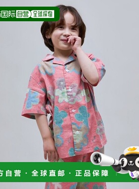 韩国直邮BARREL 儿童童装套装1748801 KIDS OCEAN SETUP SHIRTS B