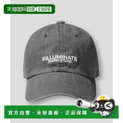 韩国直邮FILLUMINATE公用帽子3243CP400460 Typo Logo Pigment B