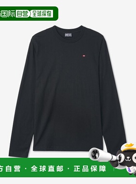 韩国直邮DIESEL  A080140HFAX9XXT-DIEGOR-LS-MICRODIV T SHIRT