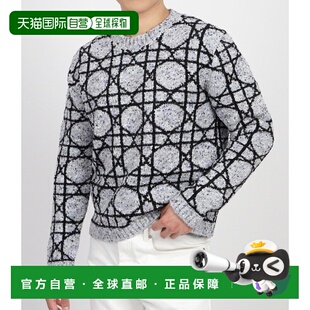 韩国直邮Dior 483M643AT804 889 圆领针织衫 春秋时尚都市 女士