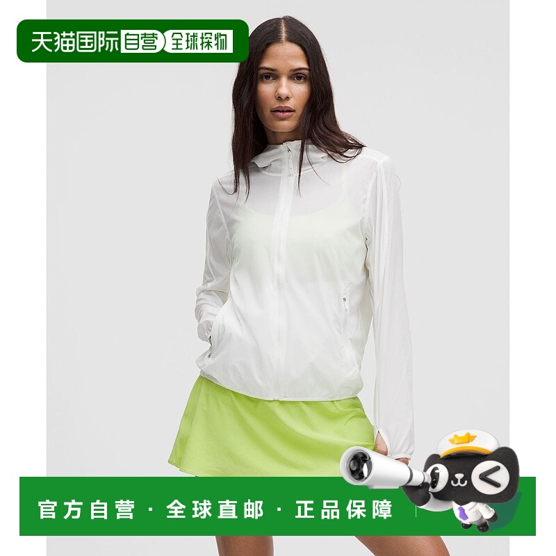 韩国直邮lululemon 透气轻质训练夹克 - WHT外套