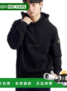 韩国直邮STONE ISLAND 65860 经OLD处理抓绒连帽运动衫拉链卫衣