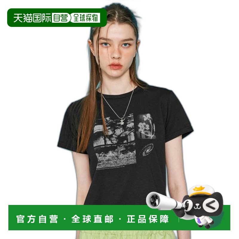 韩国直邮NASTY FANCY CLUB街头辣妹潮牌酷帅休闲时尚新款T恤FQB10