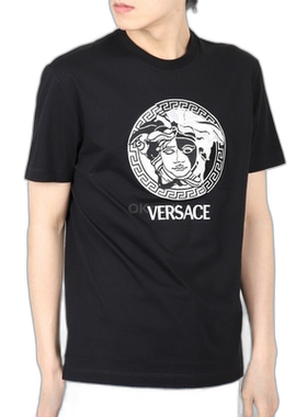 韩国直邮VERSACE 美杜莎徽标 纯棉短袖T恤 2023年春季款 货号1006