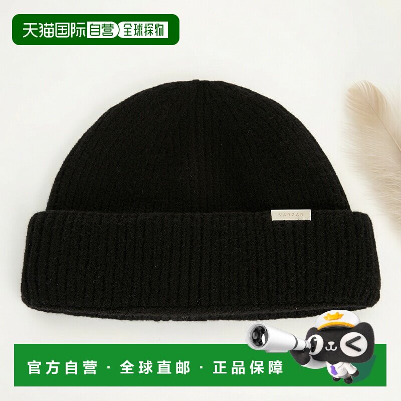 自营｜东大门VARZAR韩版毛线编织休闲帽BTS明星INS同款时尚简约
