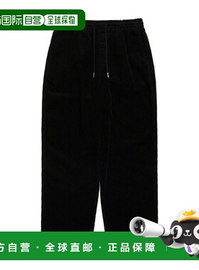 韩国直邮LEE LEE 李氏灯芯绒休闲长裤 黑色 LE2504PT02BK