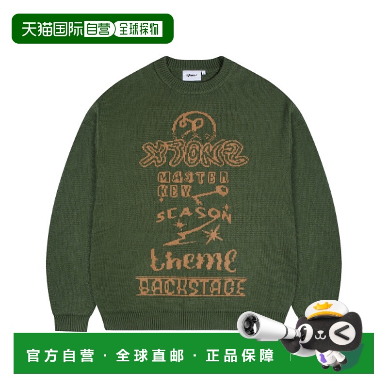 韩国直邮XTONZ 公用男针织XTK105KH长袖毛衣