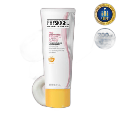 韩国直邮OLIVE YOUNG专享 Physiogel霏丝佳舒缓安肤AI防晒霜 80ml