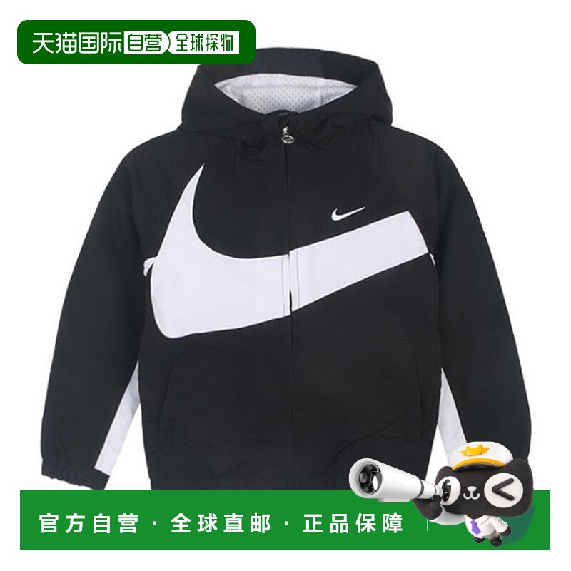 韩国直邮NIKE 耐克儿童夹克 NQK A251JK126P-BK Big Swoosh Jacke