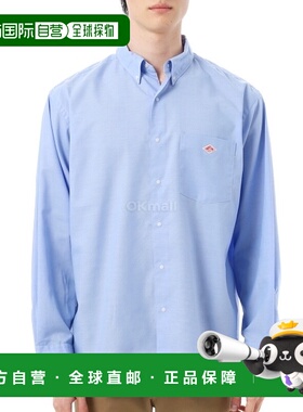 韩国直邮DANTON 牛津 BD 衬衫 (DTB0293-POD SAX 蓝色) 长袖衬衫