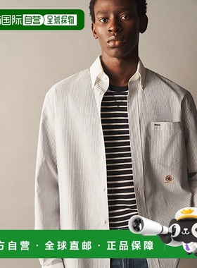 韩国直邮TOMMY HILFIGER 男士男衬衫T12E7WSH980MC10A4