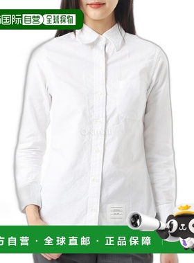 韩国直邮Thom Browne汤姆布朗女士衬衫白色翻领FLL005E 06177 100