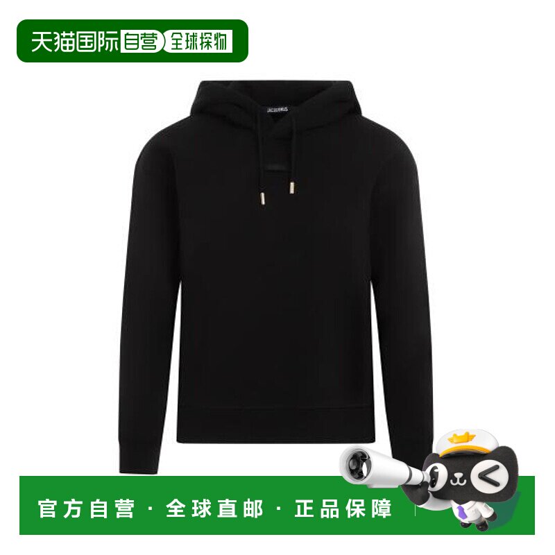 韩国直邮Jacquemus 连帽 T 恤 HOW00247AJ00109990 黑色 DOM