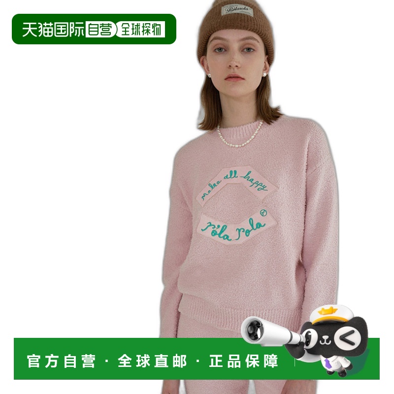 韩国直邮rolarola少女甜美可爱清新法式日常设计师女款卫衣302150