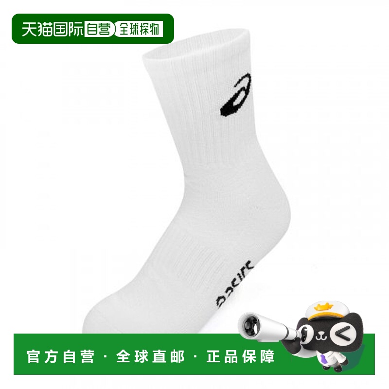 韩国直邮ASICS 袜子 132219002100亚瑟士中筒袜运动