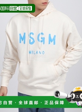 韩国直邮MSGM 3640MM515 247000 02 连帽拉链衫潮牌透气高级感