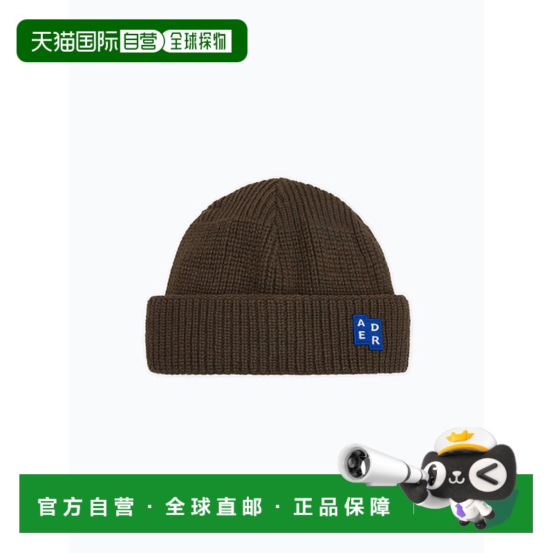 韩国直邮ADER ERROR 公用帽子Sig; TRS Tag beanie 01 Brown 3026