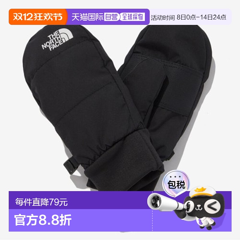韩国直邮THE NORTH FACE KIDS儿童童装手套NJ3GN53RBLK北面