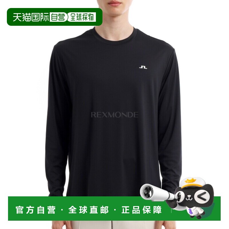 韩国直邮J.LINDEBERG  Ade T恤长袖衫 (RMJT15012-9999) 底层 - 实物图