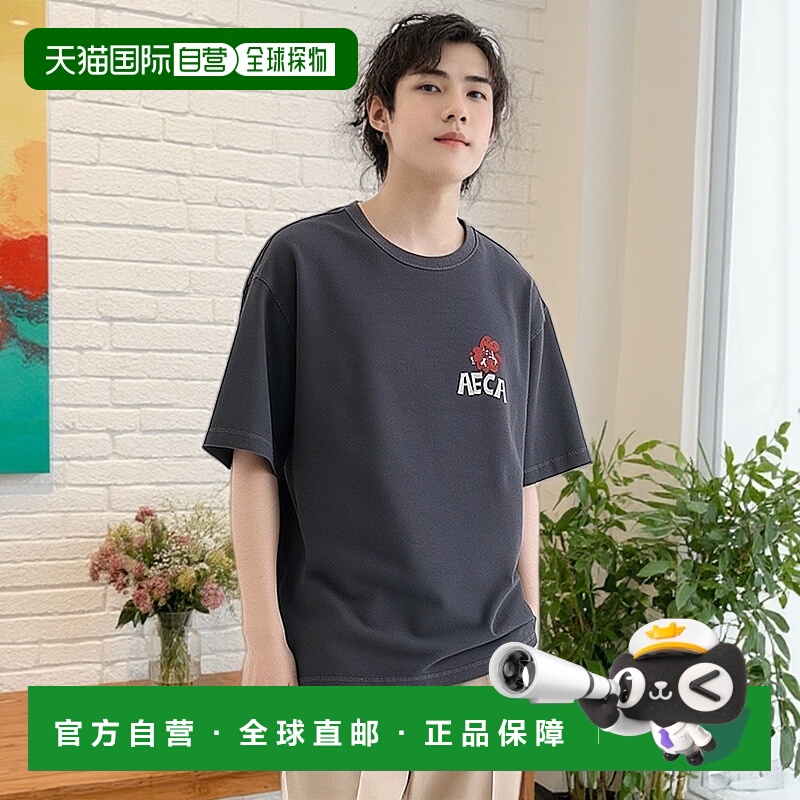 韩国直邮AECA WHITE 公用T恤AWCMSSBDTTSOV014C0BE CLOVER HOLIDA