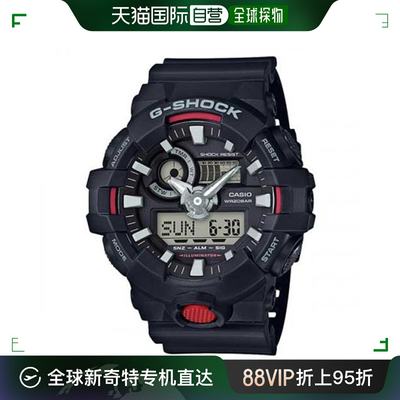 韩国直邮G-SHOCK 卡西欧复古运动小方块表GA-700-1ADR-BLACK