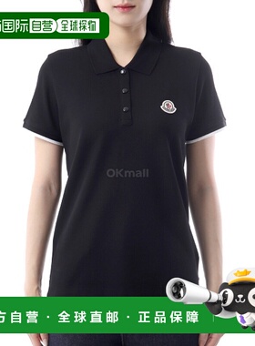 韩国直邮MONCLER 8A00004 84720 999 短袖珠地网眼/领子