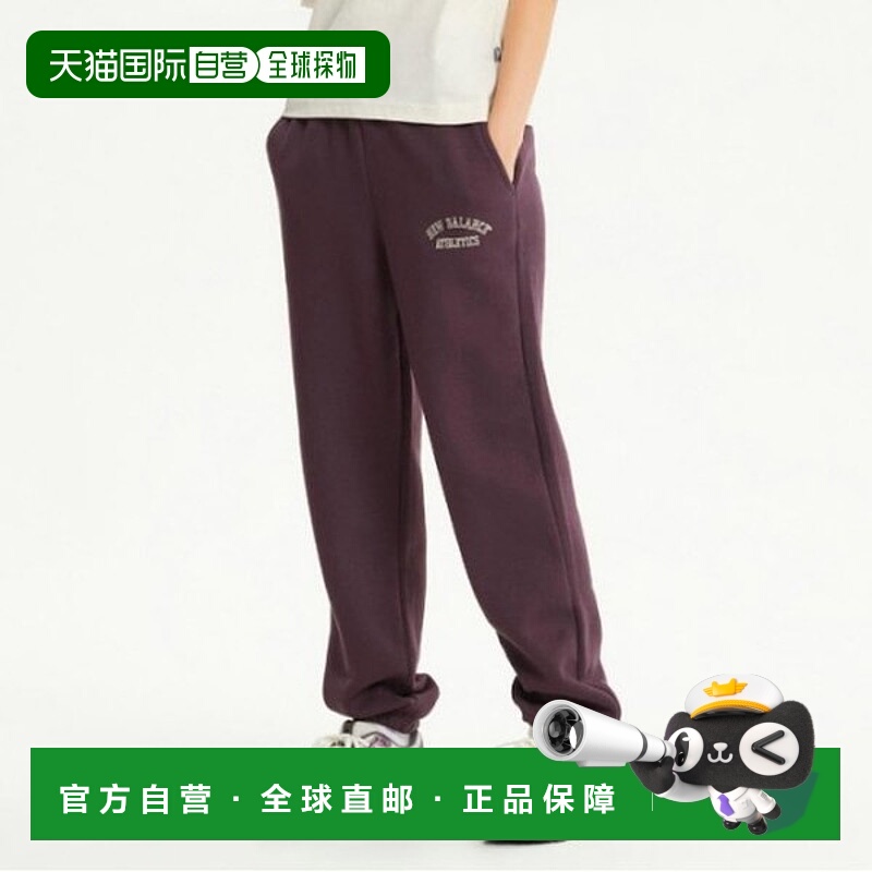 韩国直邮NEW BALANCE 裤子 XQS NBMLE4S032-75 女式拱形图案磨毛