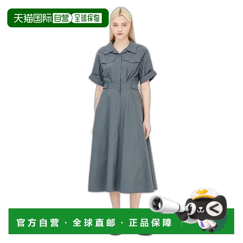 韩国直邮SISLEY 女士连衣裙 SAOP83431DG时尚高端减龄穿搭高级感