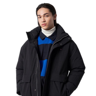 韩国直邮TOMMY HILFIGER 男士羽绒服T12D7QOT745ML1BDS鹅绒高端流