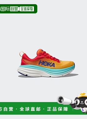 韩国直邮HOKA女士休闲鞋1127952-CRSCL Bondi 8 - CERISE / CLOUDL